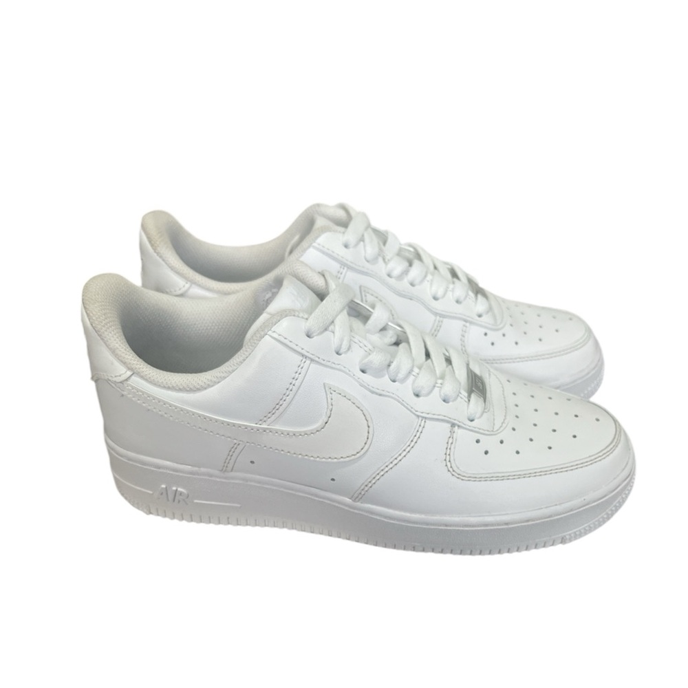 Nike Air Force 1 '07 Triple White Women's Shoes Size 8.5 - Classic & Authentic